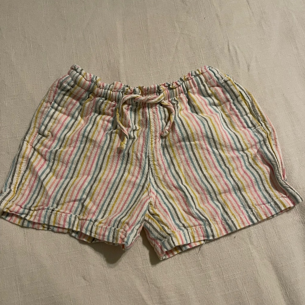 Toddler Girl Linen Shorts